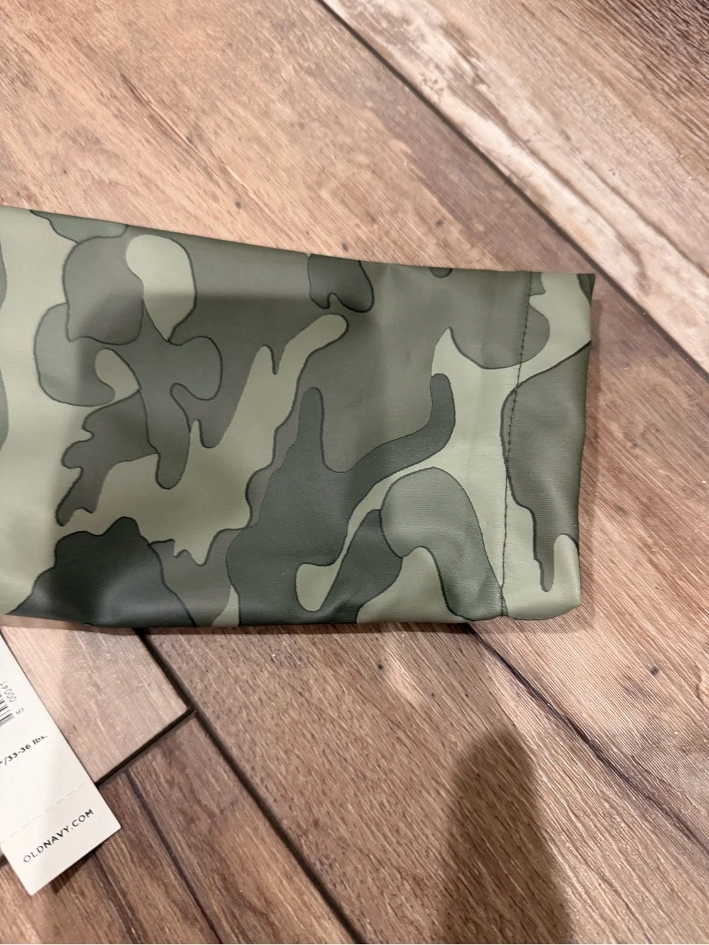 NEW! Old Navy Hooded Rain Coat Size 3T in Olive Camouflage Size 3T